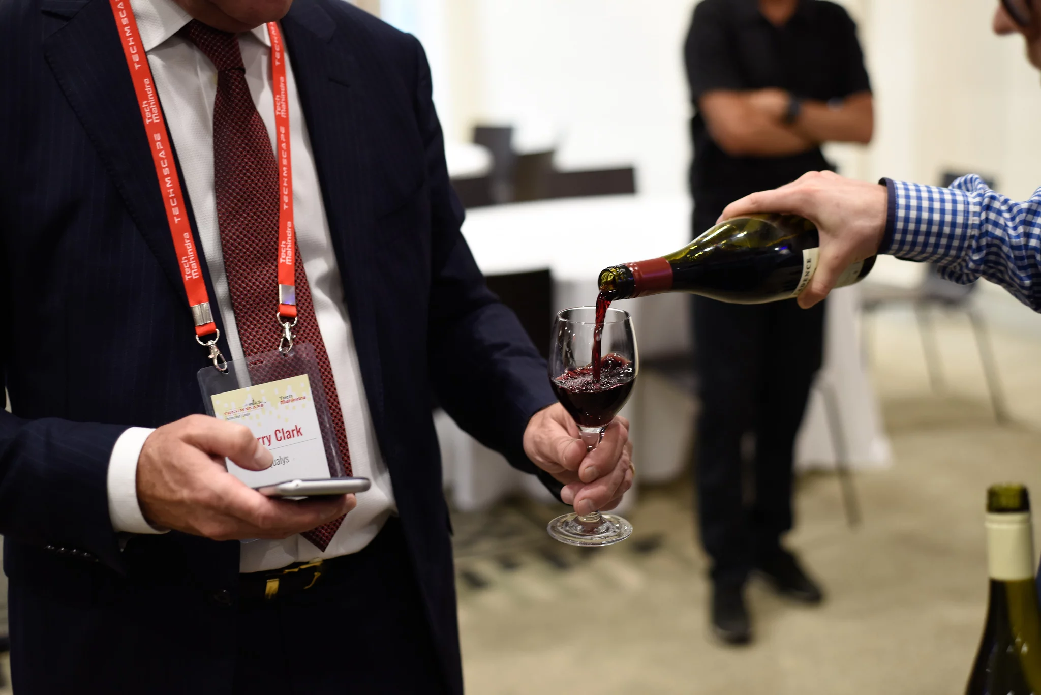 Event Presentation With Wine